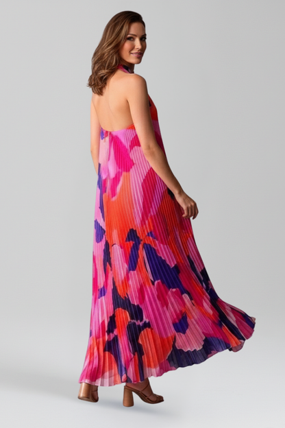 Isabella | Vestido Largo de Verano con Falda Plisada para Mujer 3