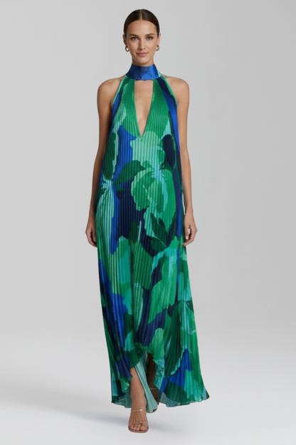 Isabella | Vestido Largo de Verano con Falda Plisada para Mujer 5