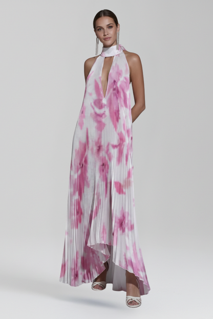 Isabella | Vestido Largo de Verano con Falda Plisada para Mujer 6