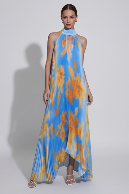 Isabella | Vestido Largo de Verano con Falda Plisada para Mujer 8