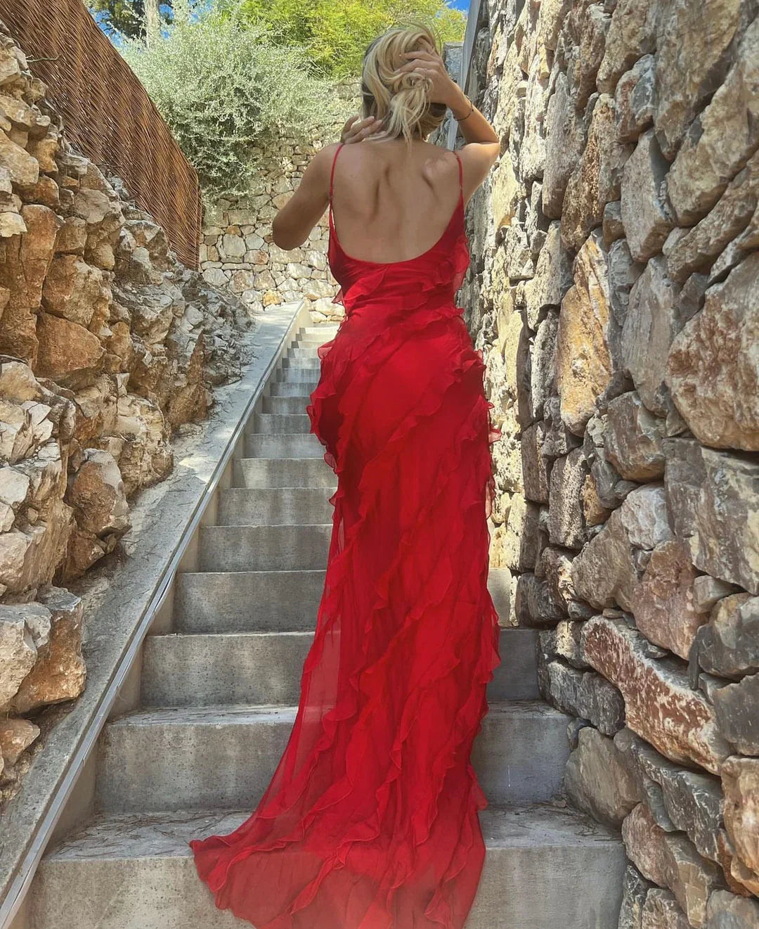 Isabella | Vestido Maxi Con Hombros Descubiertos Para Mujer Elegante 7