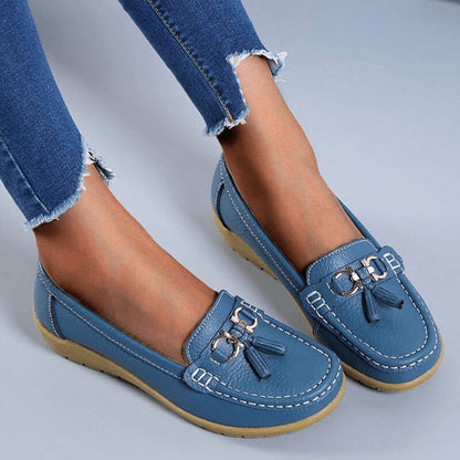 Isabella | Zapatos Ortopédicos Planos para Mujer con Diseño Clásico y Confort Diario 0