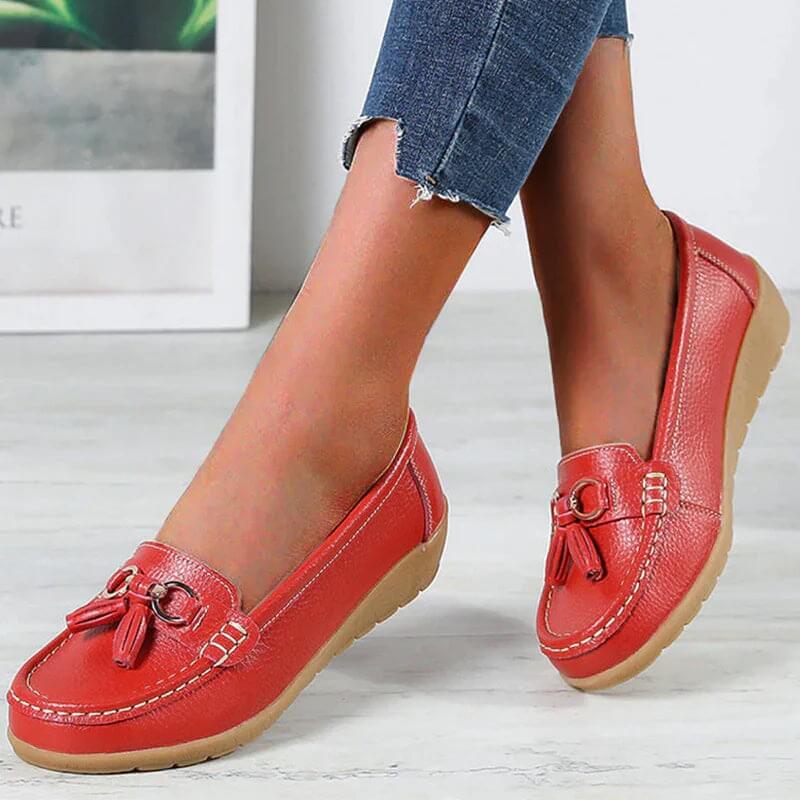 Isabella | Zapatos Ortopédicos Planos para Mujer con Diseño Clásico y Confort Diario 10
