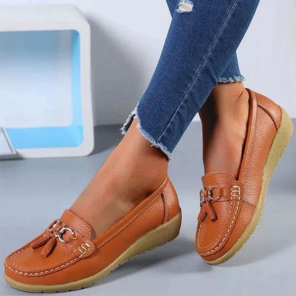 Isabella | Zapatos Ortopédicos Planos para Mujer con Diseño Clásico y Confort Diario 5