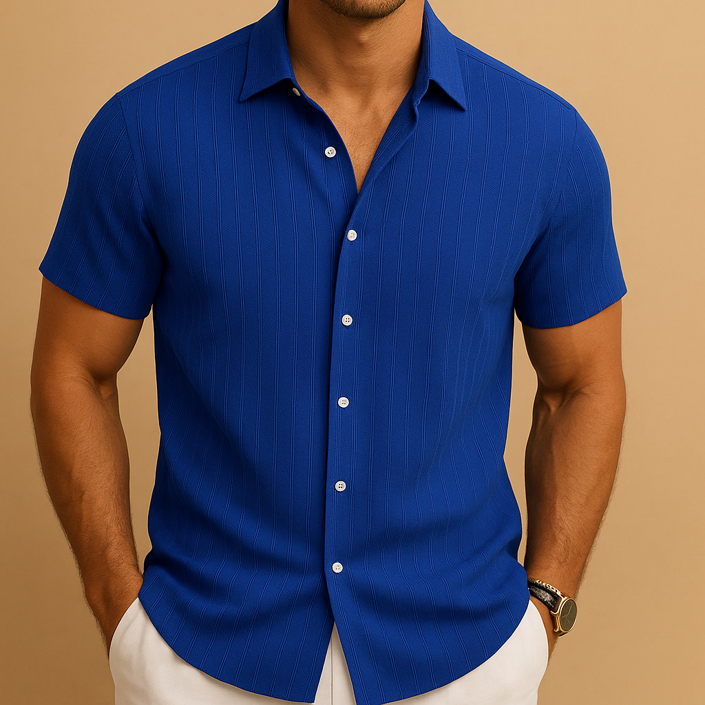 Javier | Camisa de Manga Corta para Hombre con Diseño Elegante y Versátil 2