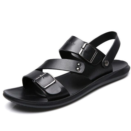 Javier | Sandalias de Hombre con Doble Hebilla y Suela Confortable 1