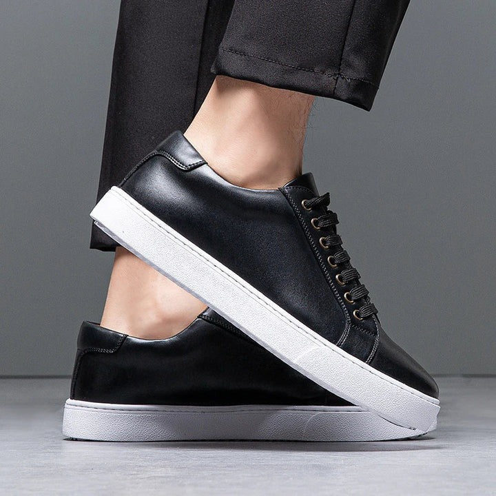 Javier | Zapatillas Bajas de Piel de Napa para Hombre 4