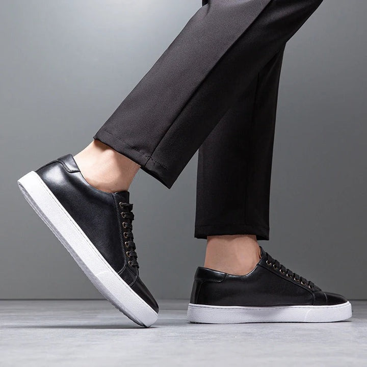 Javier | Zapatillas Bajas de Piel de Napa para Hombre 5