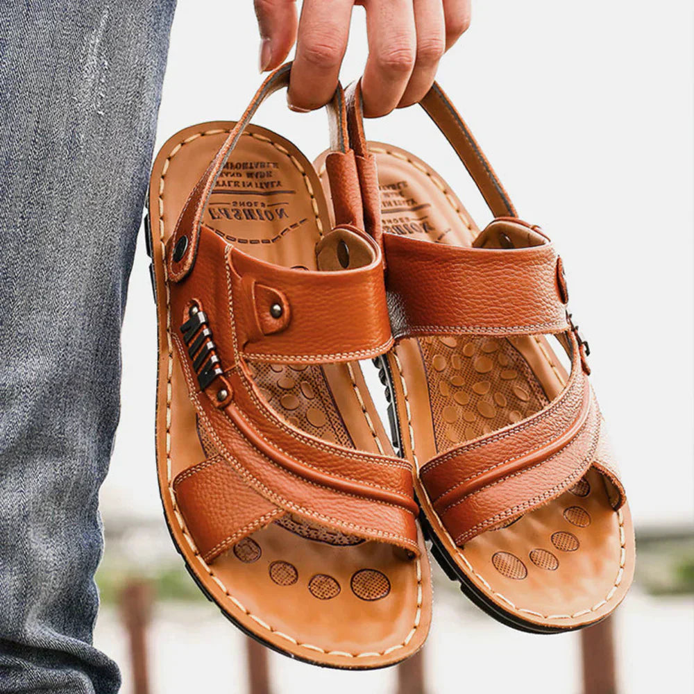 Luca | Sandalias de Hombre con Tira Ajustable y Suela Antideslizante 0