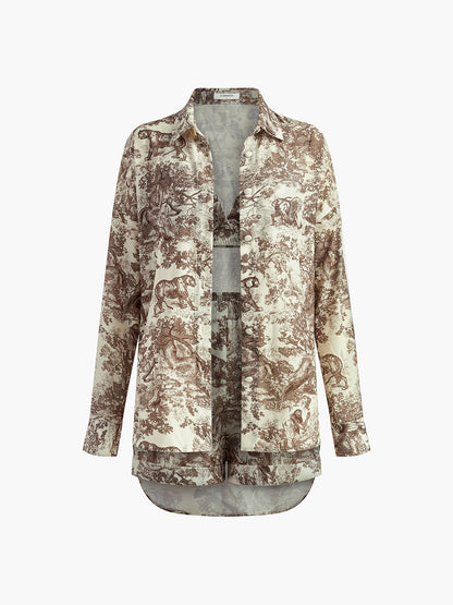 Lucía | Conjunto Deportivo Floral de 3 Piezas para Mujer 7