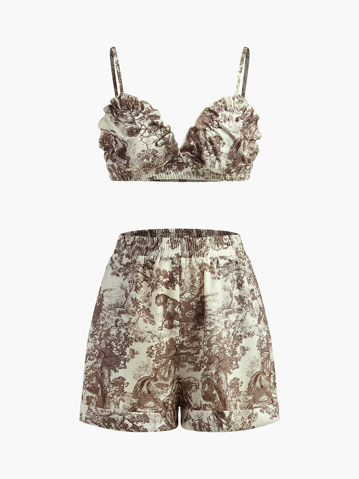 Lucía | Conjunto Deportivo Floral de 3 Piezas para Mujer 8