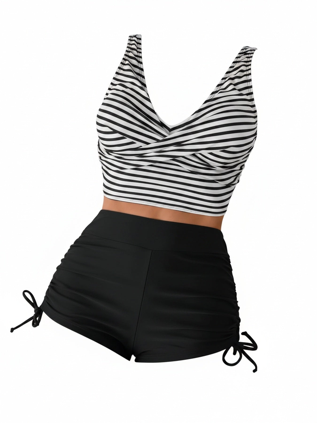Lucía | Conjunto de Bikini Tankini de Cintura Alta para Mujer 1