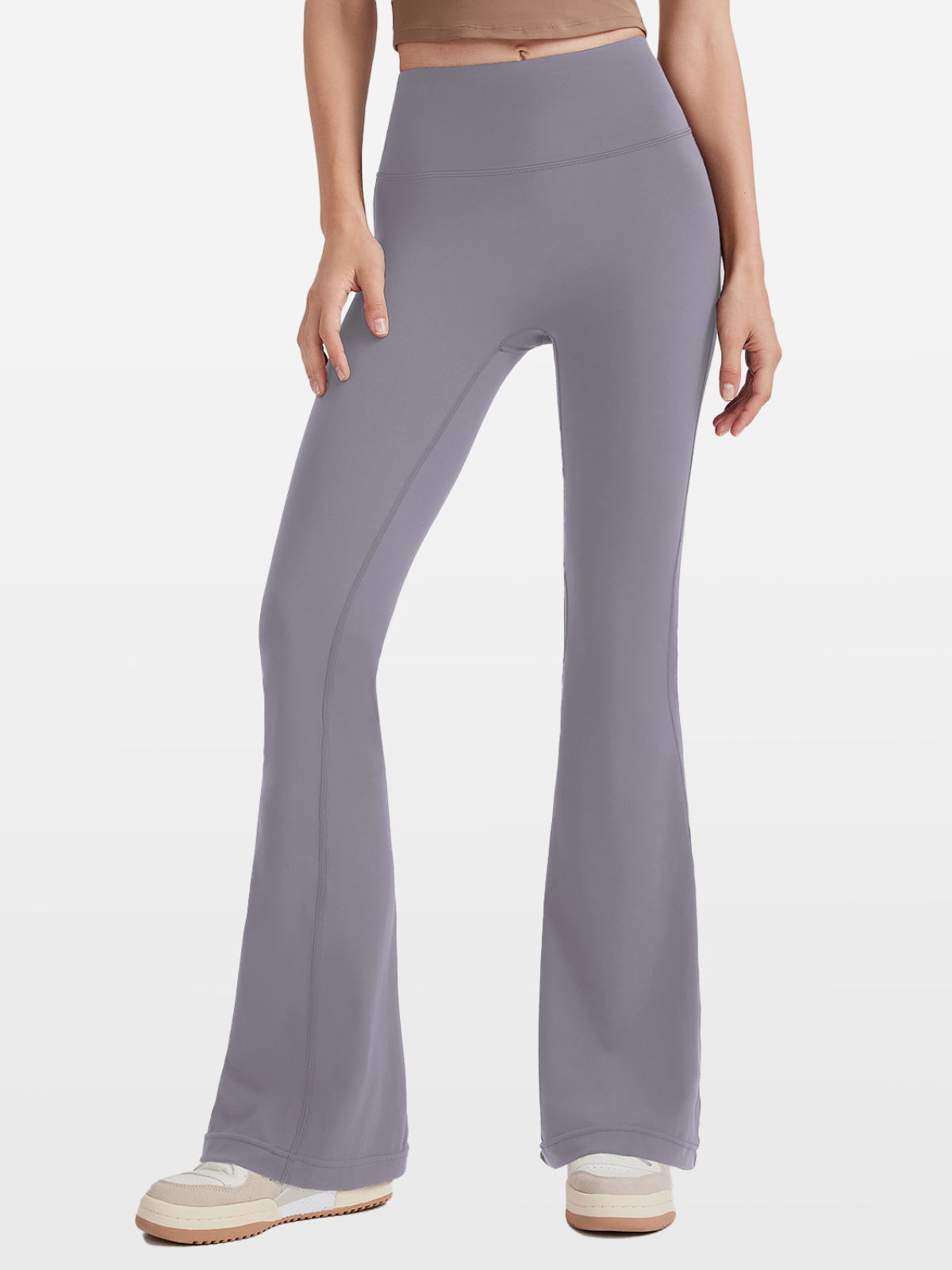 Lucía | Leggings Acampanados de Cintura Alta para Mujer con Estilo Deportivo 8