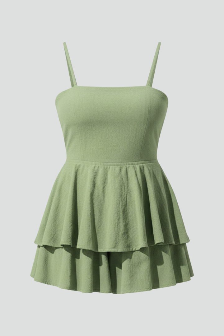 Lucía | Minivestido de Verano con Tirantes Finos y Falda Acampanada para Mujer 1