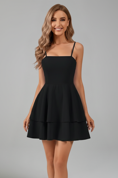 Lucía | Minivestido de Verano con Tirantes Finos y Falda Acampanada para Mujer 5