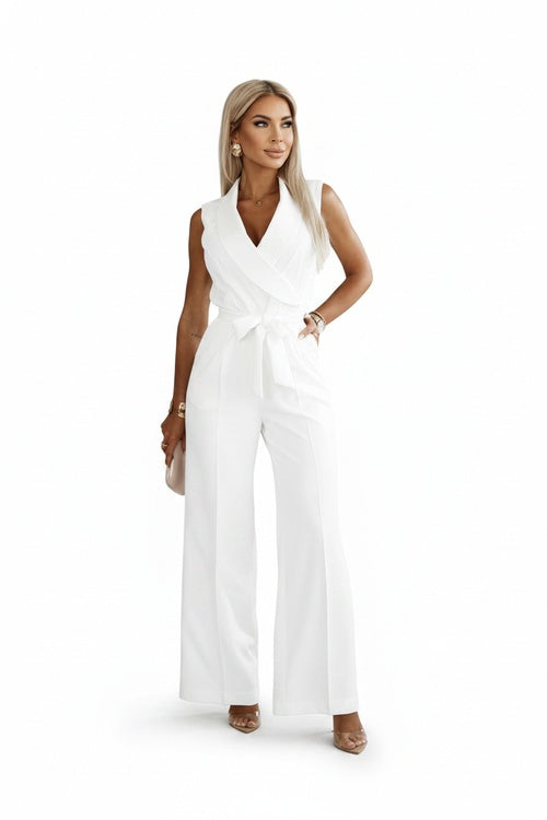 Lucía | Mono Elegante Sin Mangas con Escote en V para Mujer 1