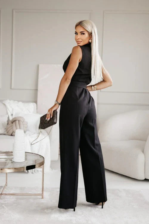 Lucía | Mono Elegante Sin Mangas con Escote en V para Mujer 8