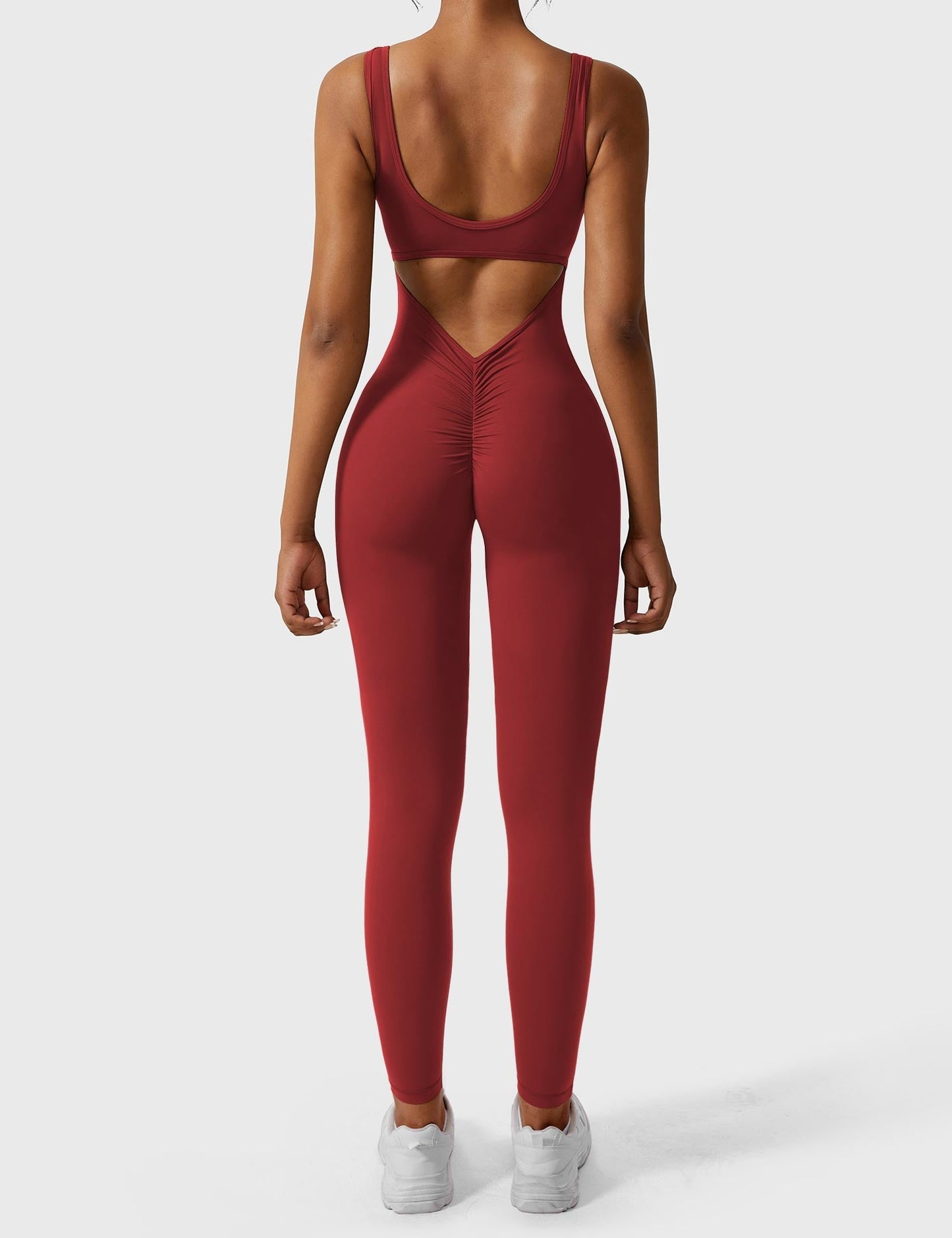 Lucía | Mono Mujer con Espalda en V y Tejido Elástico para Fitness y Ocasiones Casual 19