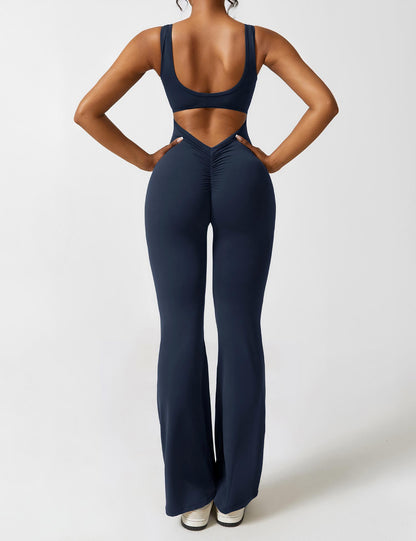 Lucía | Mono Mujer con Espalda en V y Tejido Elástico para Fitness y Ocasiones Casual 20