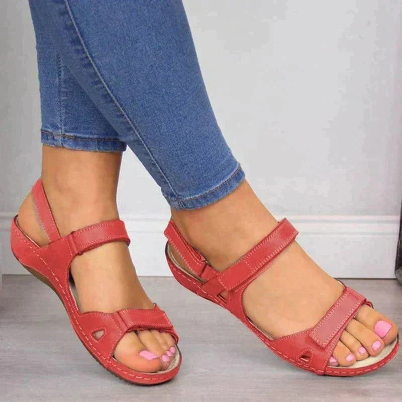 Lucía | Sandalias Abiertas con Tiras Ajustables para Mujer 4