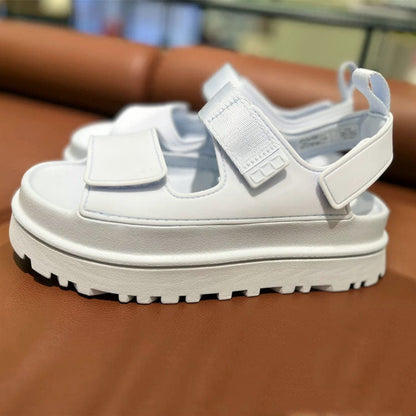 Lucía | Sandalias Gruesas con Tira Ancha y Cierre de Velcro para Mujer 3