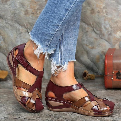 Lucía | Sandalias Ortopédicas de Mujer con Cuña y Amortiguación para Verano 2