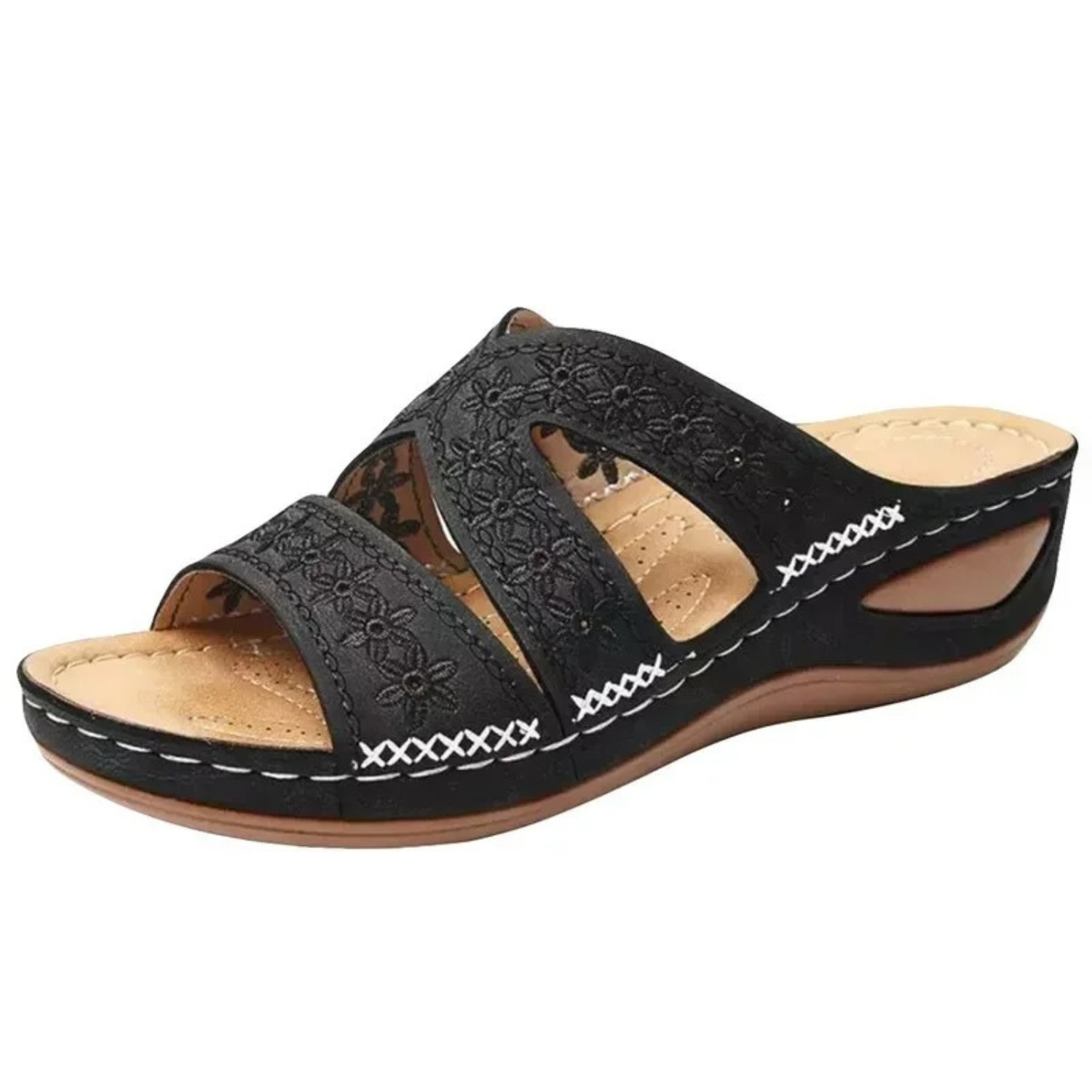 Lucía | Sandalias Ortopédicas de Mujer con Punta Abierta para Primavera y Verano 0