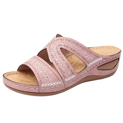 Lucía | Sandalias Ortopédicas de Mujer con Punta Abierta para Primavera y Verano 4
