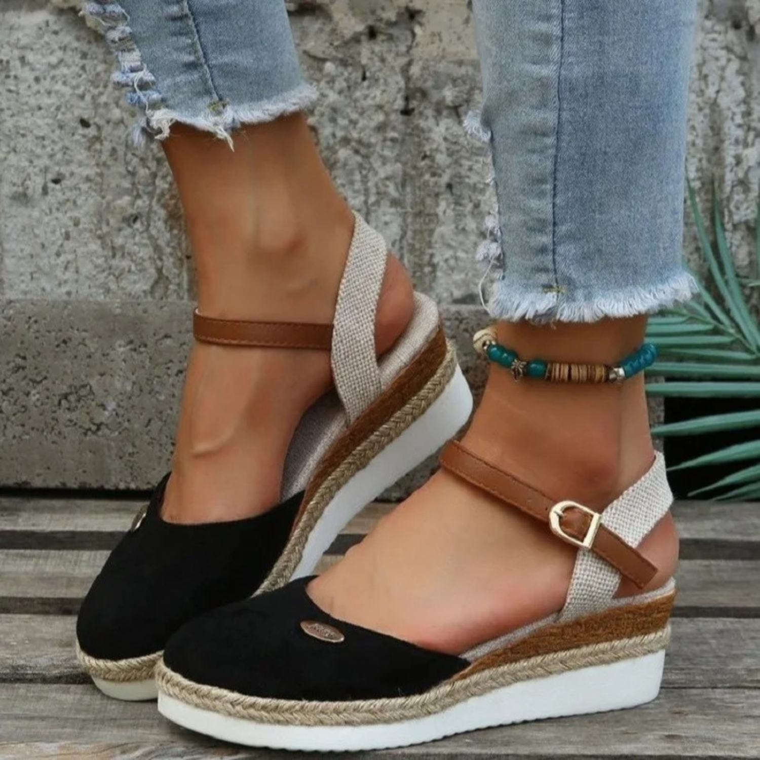 Lucía | Sandalias de Mujer con Plantilla Ortopédica para Primavera y Verano 0