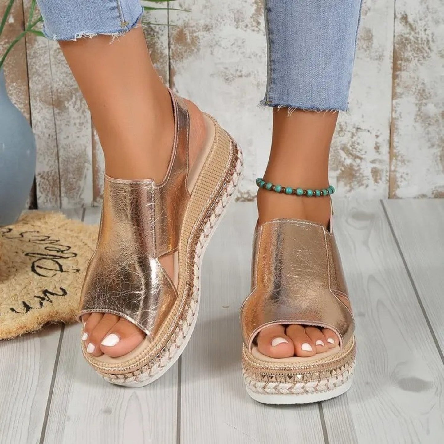 Lucía | Sandalias de Mujer con Suela Gruesa y Diseño Moderno 0