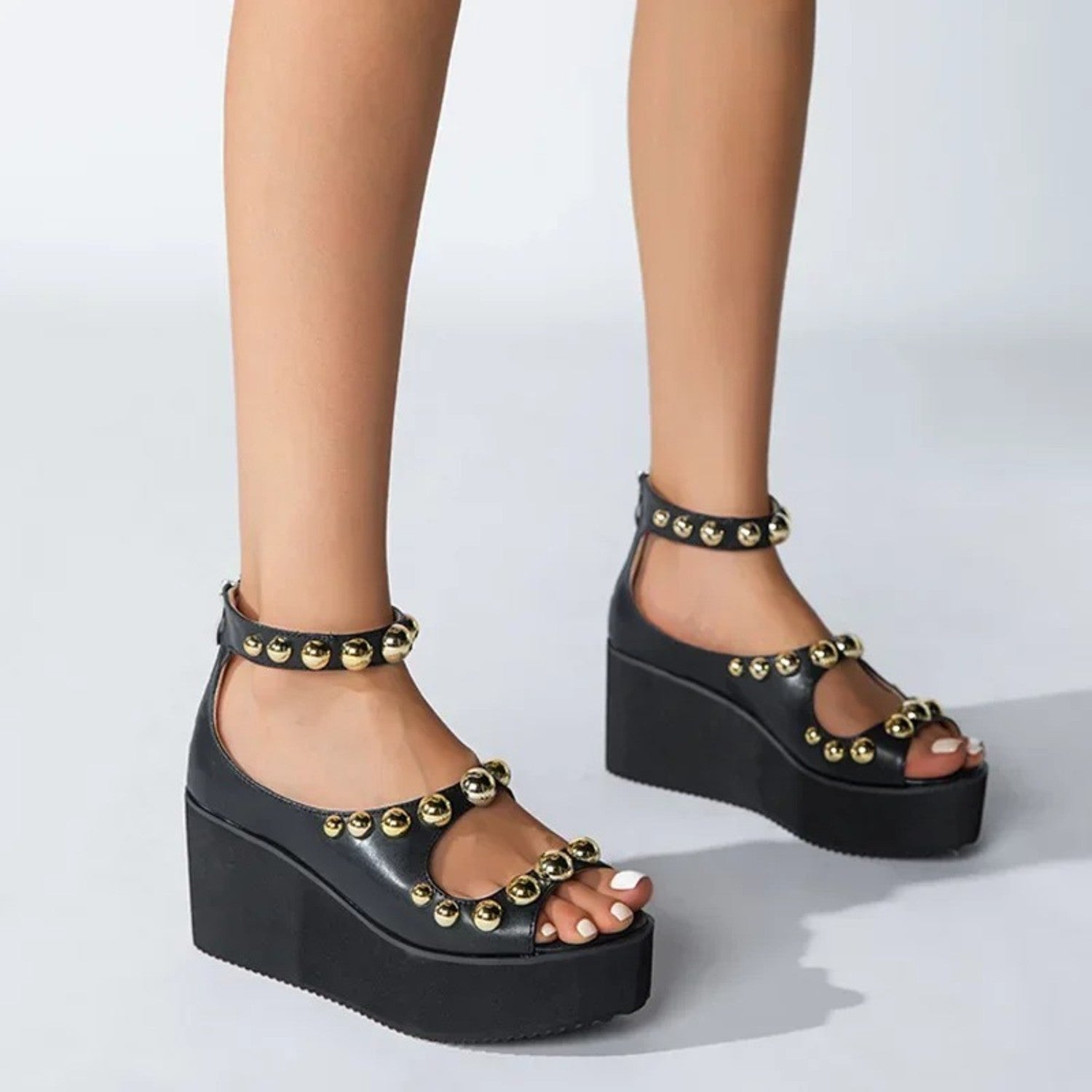 Lucía | Sandalias de Mujer con Suela Gruesa y Diseño Moderno 1