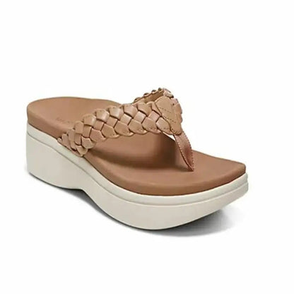 Lucía | Sandalias de Mujer con Suela de Plataforma y Diseño Trenzado para Verano 4
