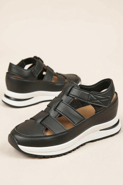 Lucía | Sandalias de Plataforma con Velcro para Mujer, Comodidad y Estilo Diario 1