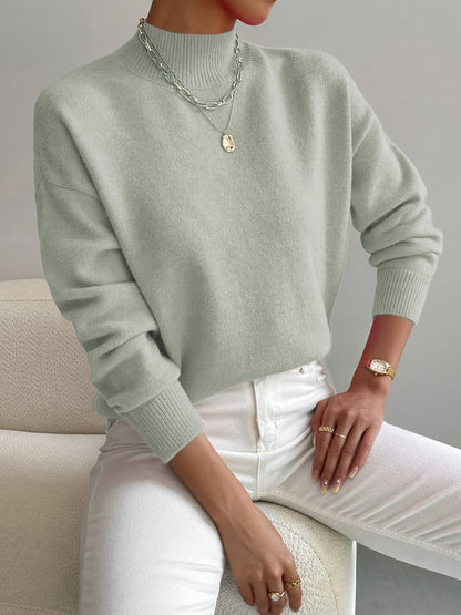 Lucía | Suéter de Punto Alto para Mujer con Estilo Moderno y Comodidad 0