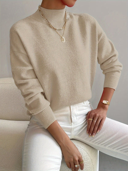 Lucía | Suéter de Punto Alto para Mujer con Estilo Moderno y Comodidad 4