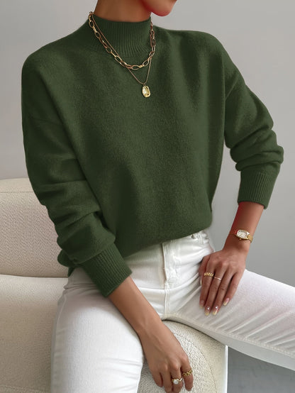 Lucía | Suéter de Punto Alto para Mujer con Estilo Moderno y Comodidad 7