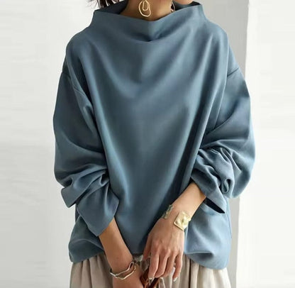Lucía | Top de Cuello Alto y Ajuste Relajado para Mujer 2