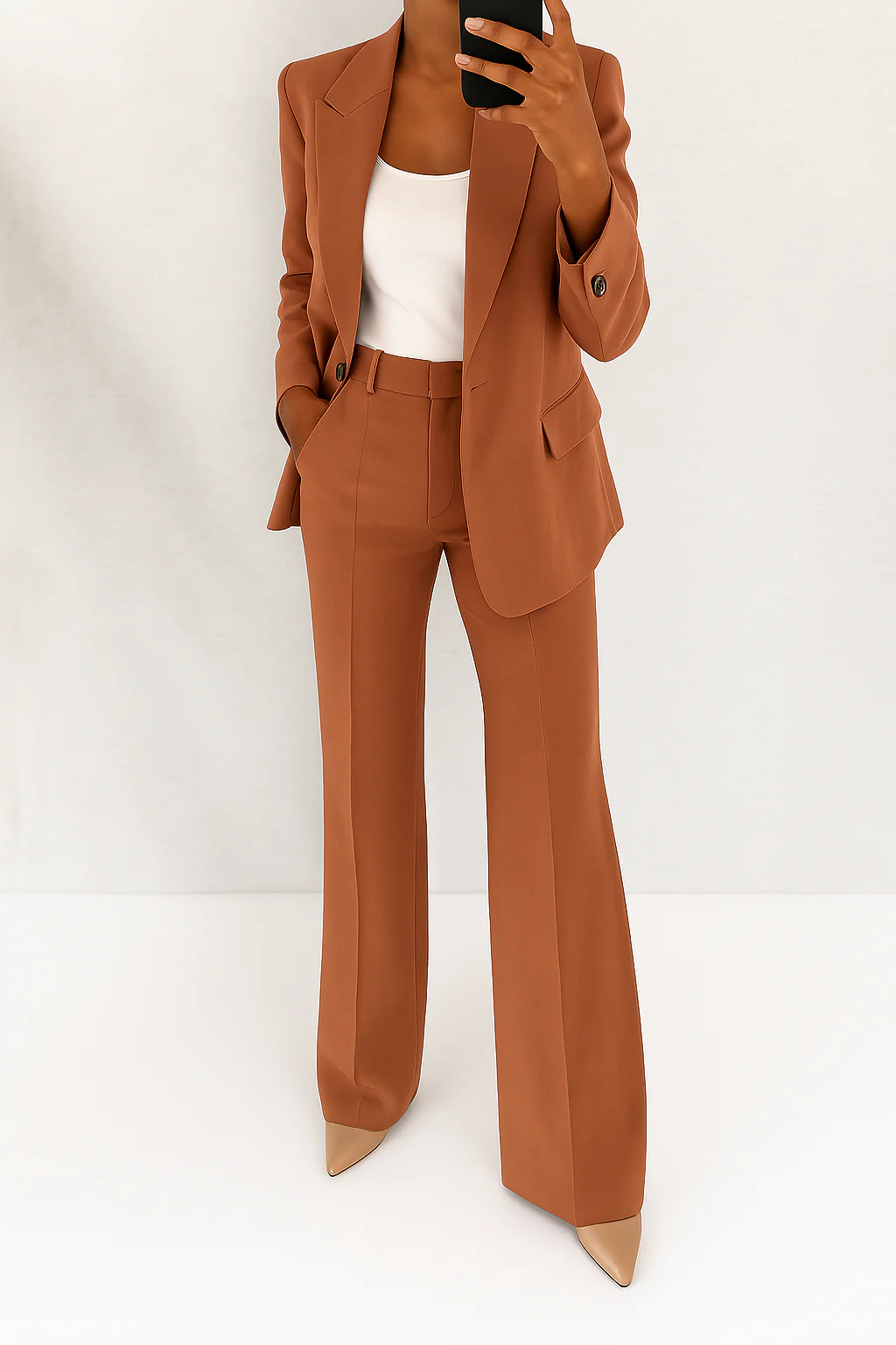 Lucía | Traje Pantalón de Mujer con Blazer y Pantalones Anchos para Ocasiones Especiales 4