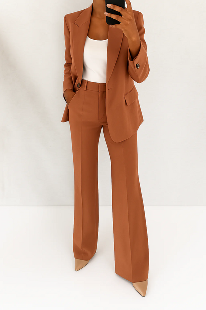 Lucía | Traje Pantalón de Mujer con Blazer y Pantalones Anchos para Ocasiones Especiales 4