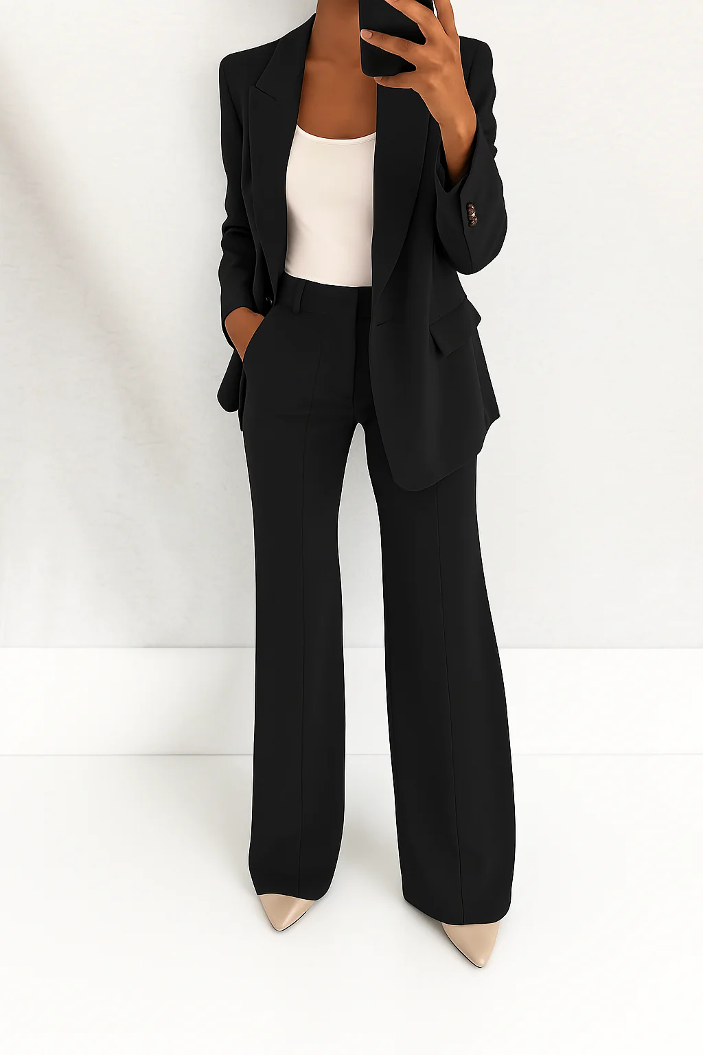 Lucía | Traje Pantalón de Mujer con Blazer y Pantalones Anchos para Ocasiones Especiales 6