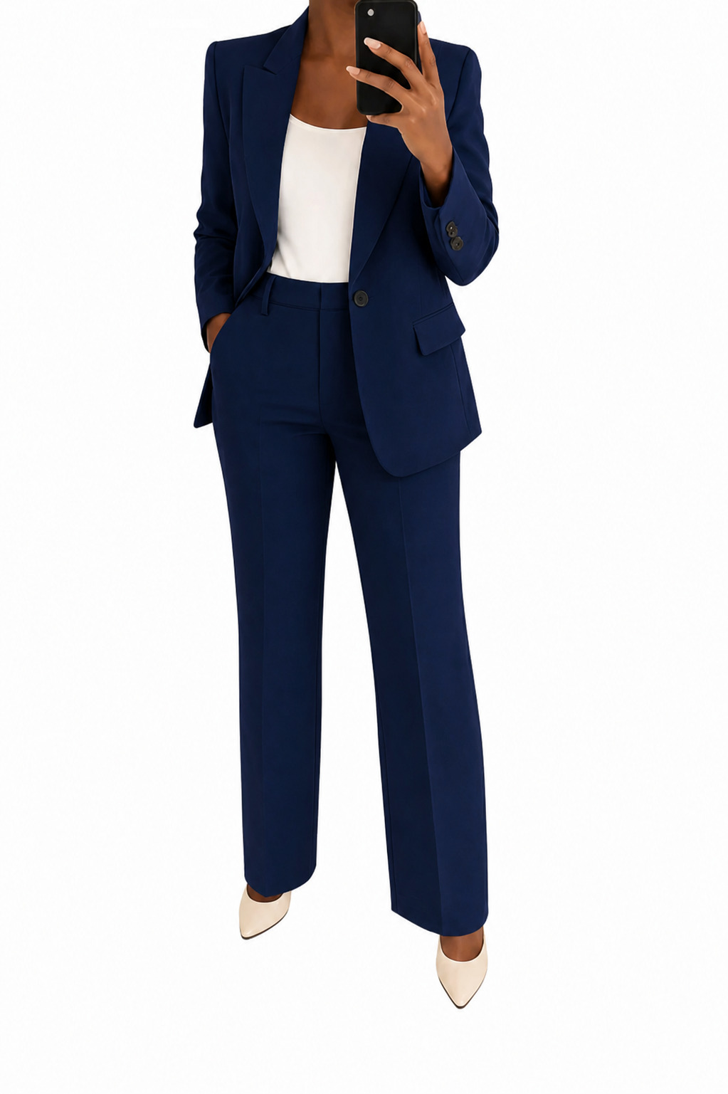 Lucía | Traje Pantalón de Mujer con Blazer y Pantalones Anchos para Ocasiones Especiales 7