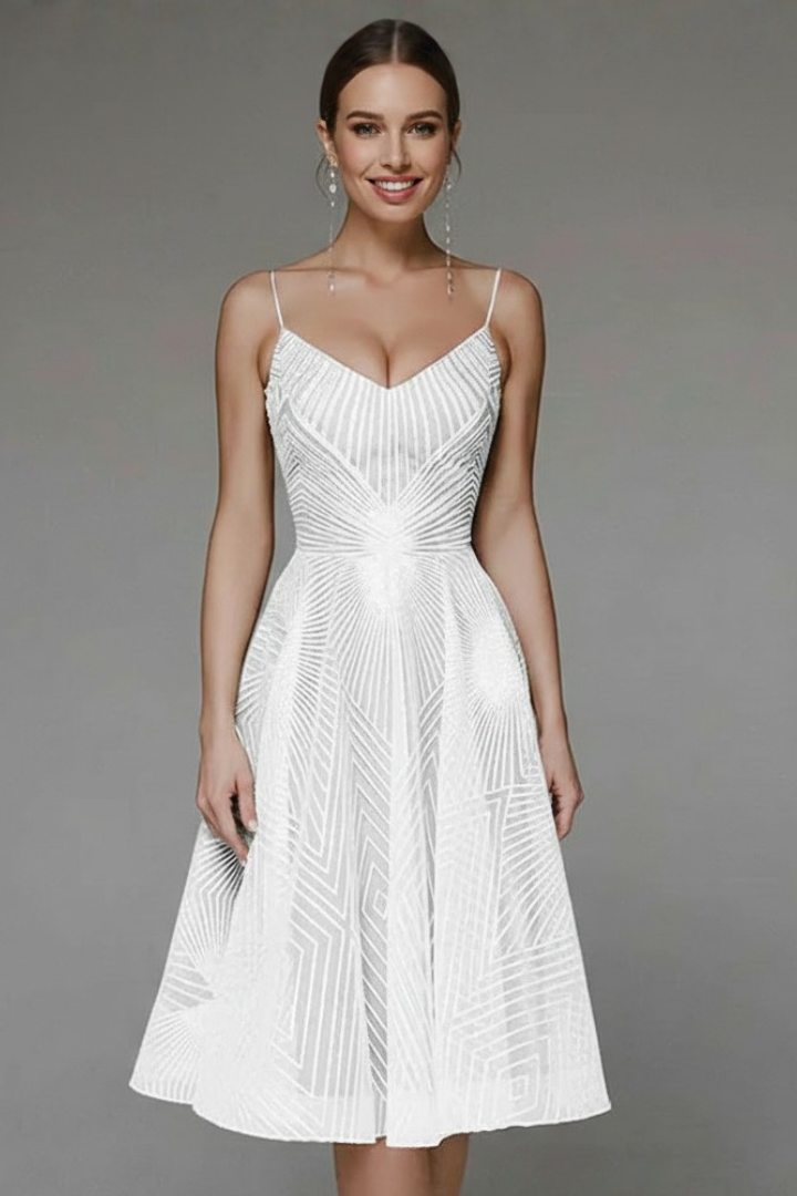 Lucía | Vestido Midi Acampanado Elegante para Mujer 6