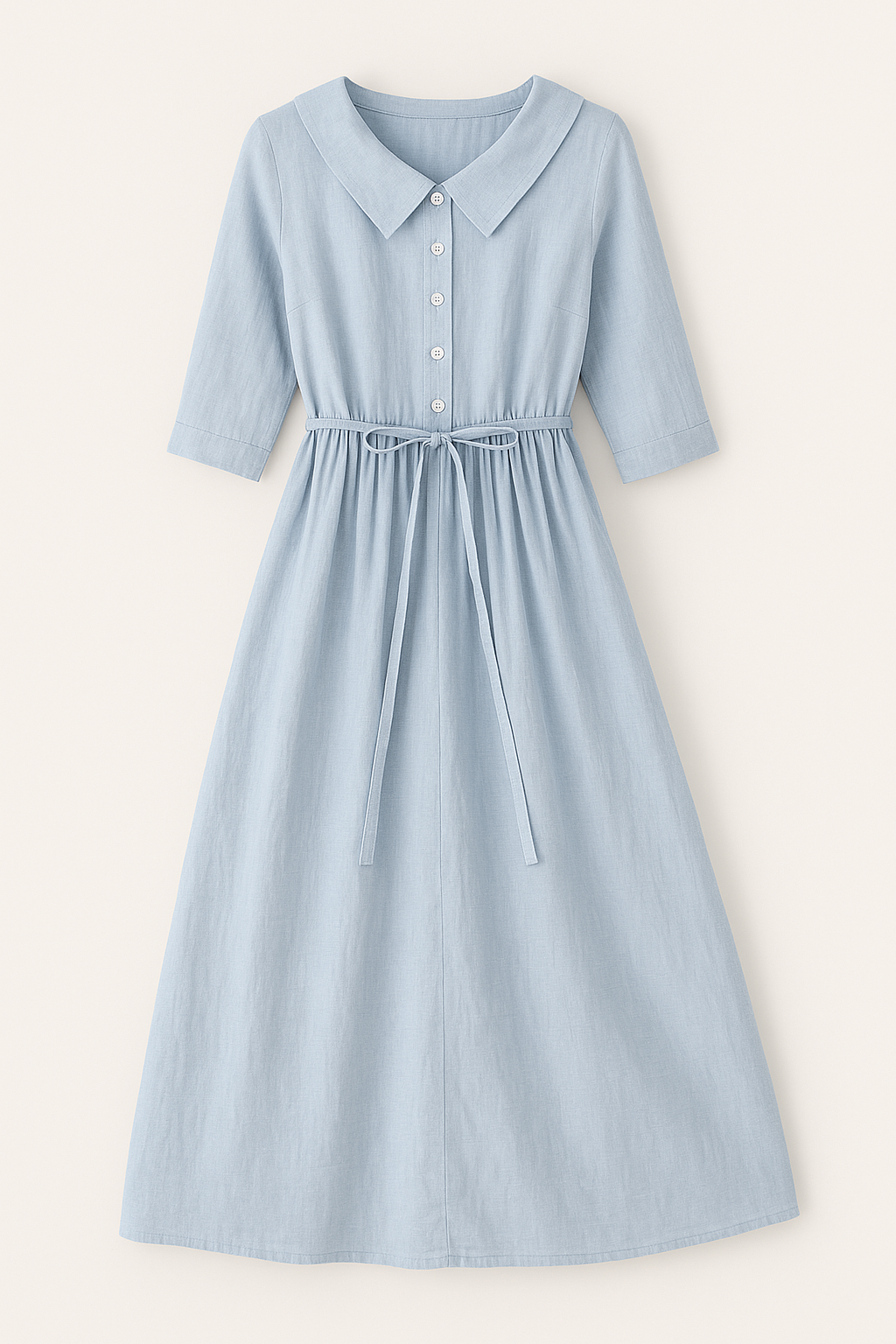 Lucía | Vestido de Algodón Minimalista para Mujer 1