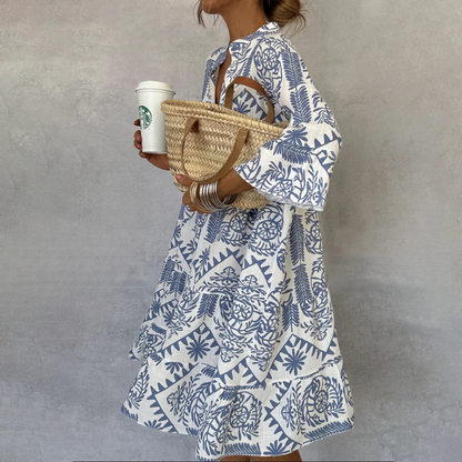 Lucía | Vestido de Mujer Bohemio de Manga Larga para Verano 0