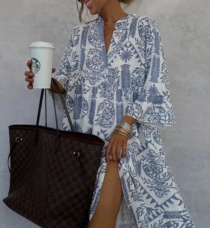 Lucía | Vestido de Mujer Bohemio de Manga Larga para Verano 1