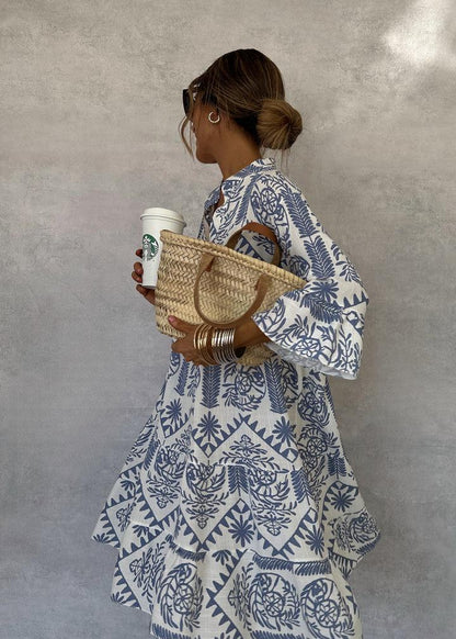 Lucía | Vestido de Mujer Bohemio de Manga Larga para Verano 2