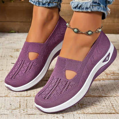 Lucía | Zapatillas Slip-On con Tacón de Cuña para Mujer 0
