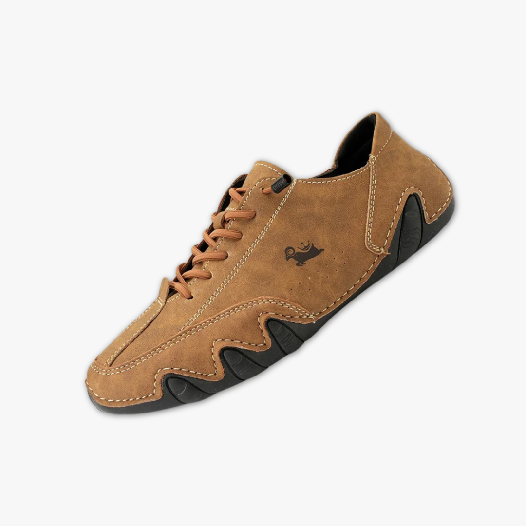 Miqueas | Zapatillas Blancas de Hombre con Diseño Ergonómico y Suela Ondulada 3