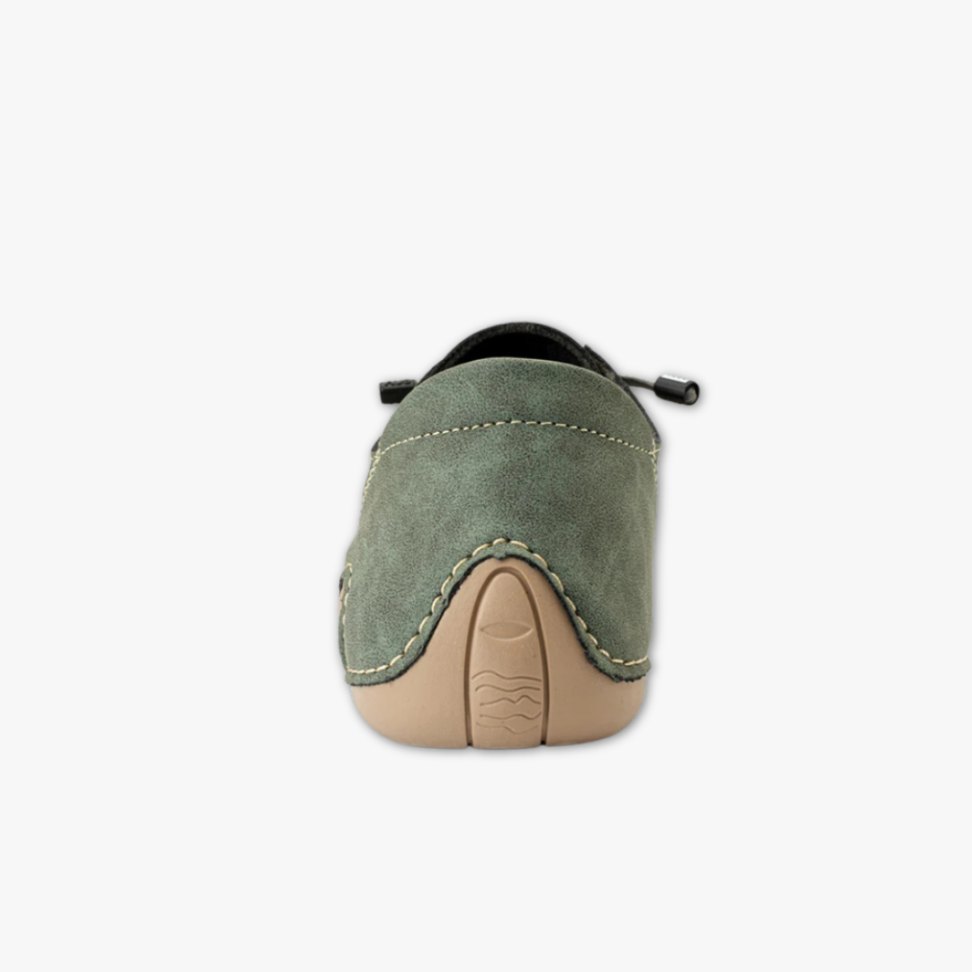 Miqueas | Zapatillas Blancas de Hombre con Diseño Ergonómico y Suela Ondulada 4