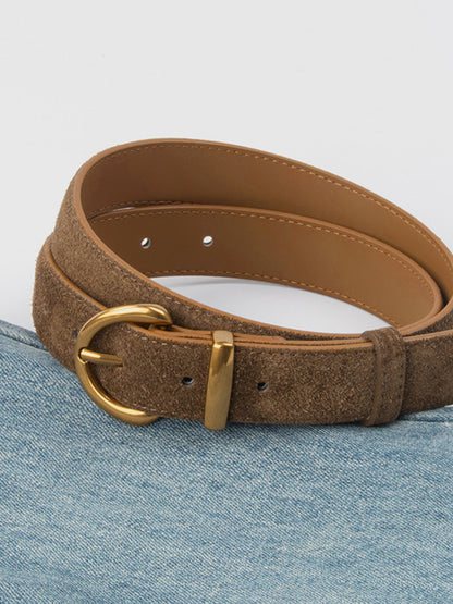 Santiago | Cinturón de Ante Premium para Hombre con Estilo Elegante 1